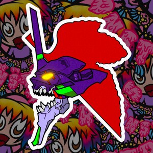 Unit 01, Water Resistant Sticker