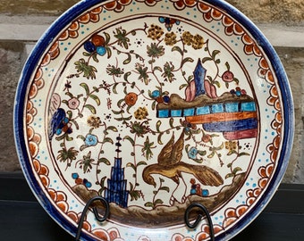 Vintage Handpainted Portuguese Plate