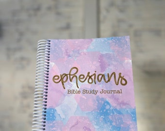 Bible Journal | Bible Journaling | Bible Study Journal | Christian Gift For Her | Women Bible Study | Christian Journal | EPHESIANS