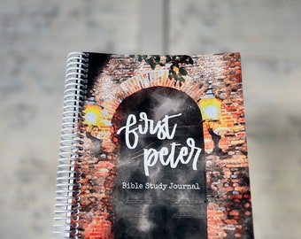 Bible study journal | Bible journaling |Scripture journal | Women Bible study | Christian gift for her | Christian journal | 1 PETER