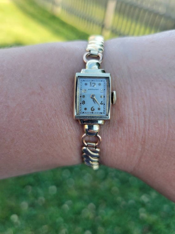 1936 Hamilton 14KT Gold Filled Lady's watch