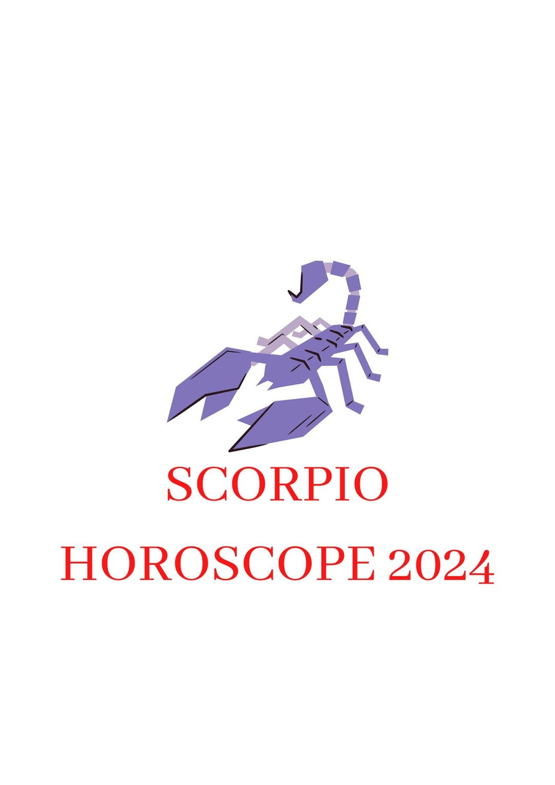 Scorpio Yearly Horoscope 2025. Yearly Horoscope 2025 for Scorpio Etsy