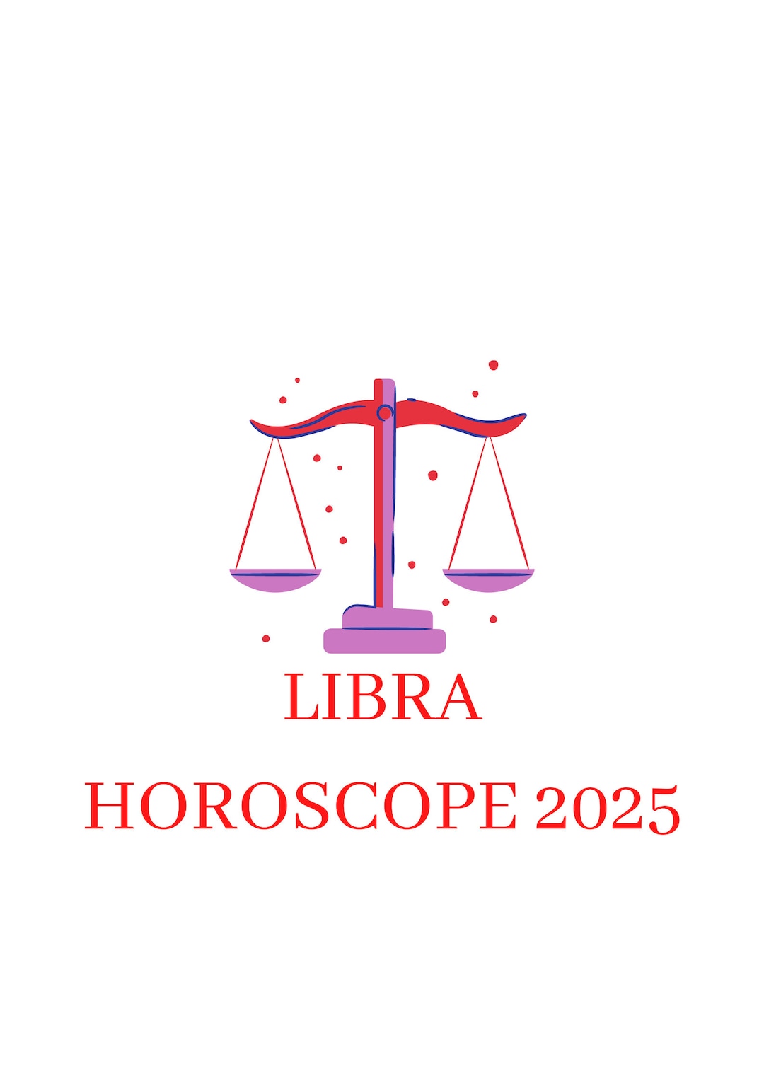 Libra Yearly Horoscope 2025. Yearly Horoscope 2025 for Libra Etsy
