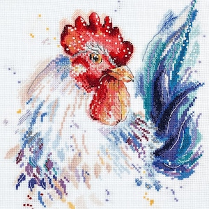 Hen - Counted Cross Stitch/PDF File/Instant Download