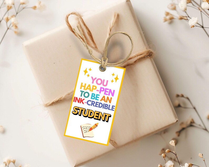 End of School Year Gift Tags for Students – Printable Last Day of ...