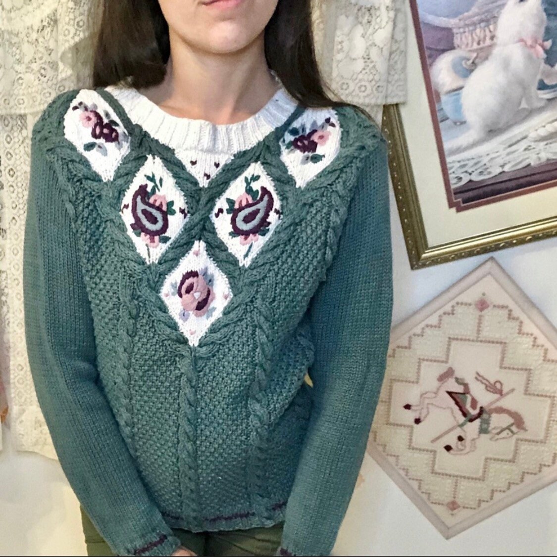 Paisley Sweater - Etsy
