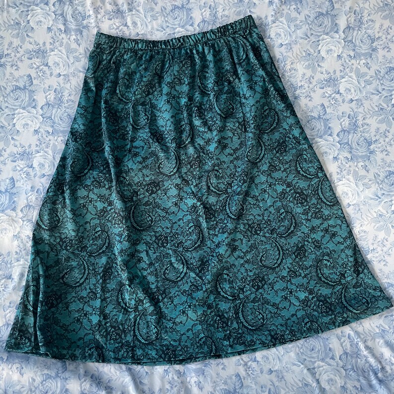 Vintage Made in USA Anthony Richards Amerimark Jacquard Skirt - Etsy