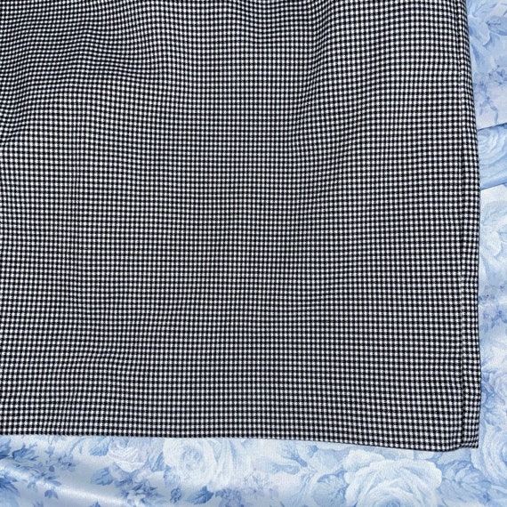 Blazer Vintage Tweed Leslie Belle Noir Et Blanc - Taille 18 - Style Preppy Clueless Academia - Occasion Très Bon état