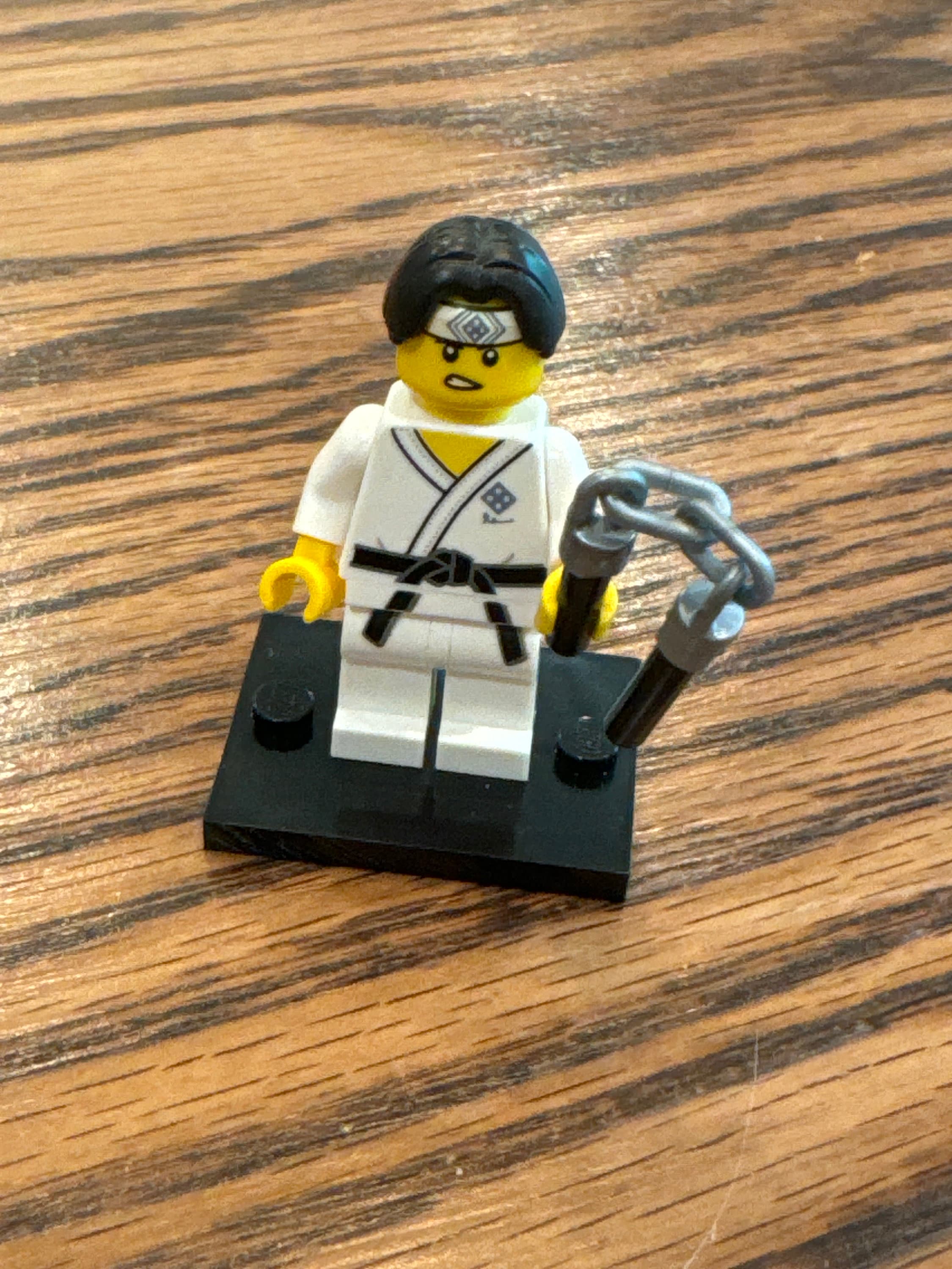 Final Lego Karate Kid Lego Martial Arts Boy Minifigure 71027