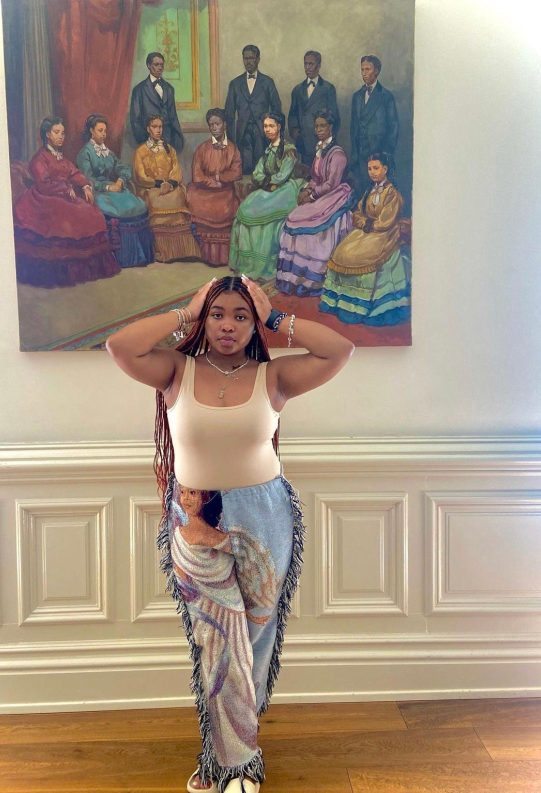 Annas Angels Tapestry pants Etsy