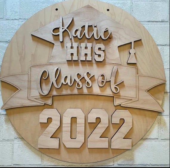 Graduation Sign Personalized Etsy