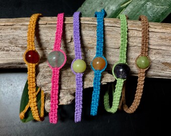 WWJD HWLF square knot bracelet Friendship bracelets
