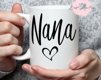 caneca de Nana | O melhor copo da Nana para o dia das mães | Presente personalizado para Nana | Nana para o Dia das Mães | Vinho Gigi| Presente para ela