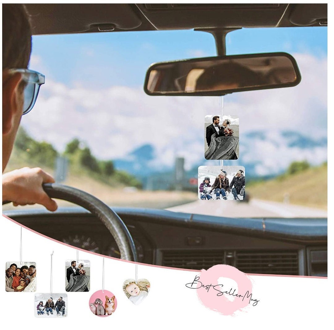 Custom Air Freshener Personalized Gift Custom Photo Car Air Freshener