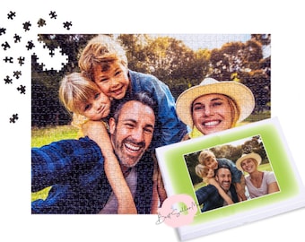 Fotopuzzle | Benutzerdefiniertes Puzzle | Personalisiertes Puzzle | Puzzle für Geschenk | Sie können Puzzle mit Ihrem Foto und Text erstellen Geschenk für sie