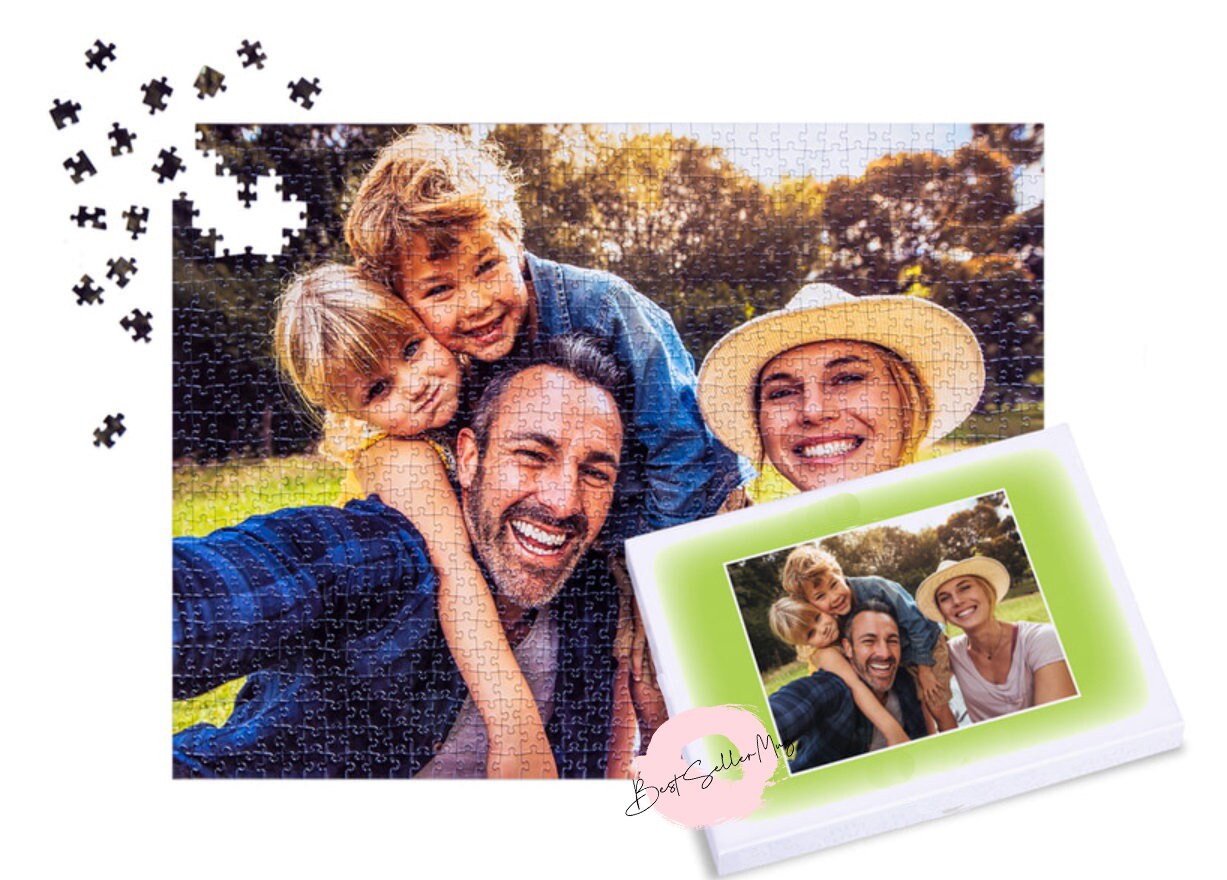 Photo Puzzle | Custom Jigsaw Puzzle| Personalized Puzzle | Puzzle for Gift| You Can Create Puzzle With Your Photo and Text| gift for her
