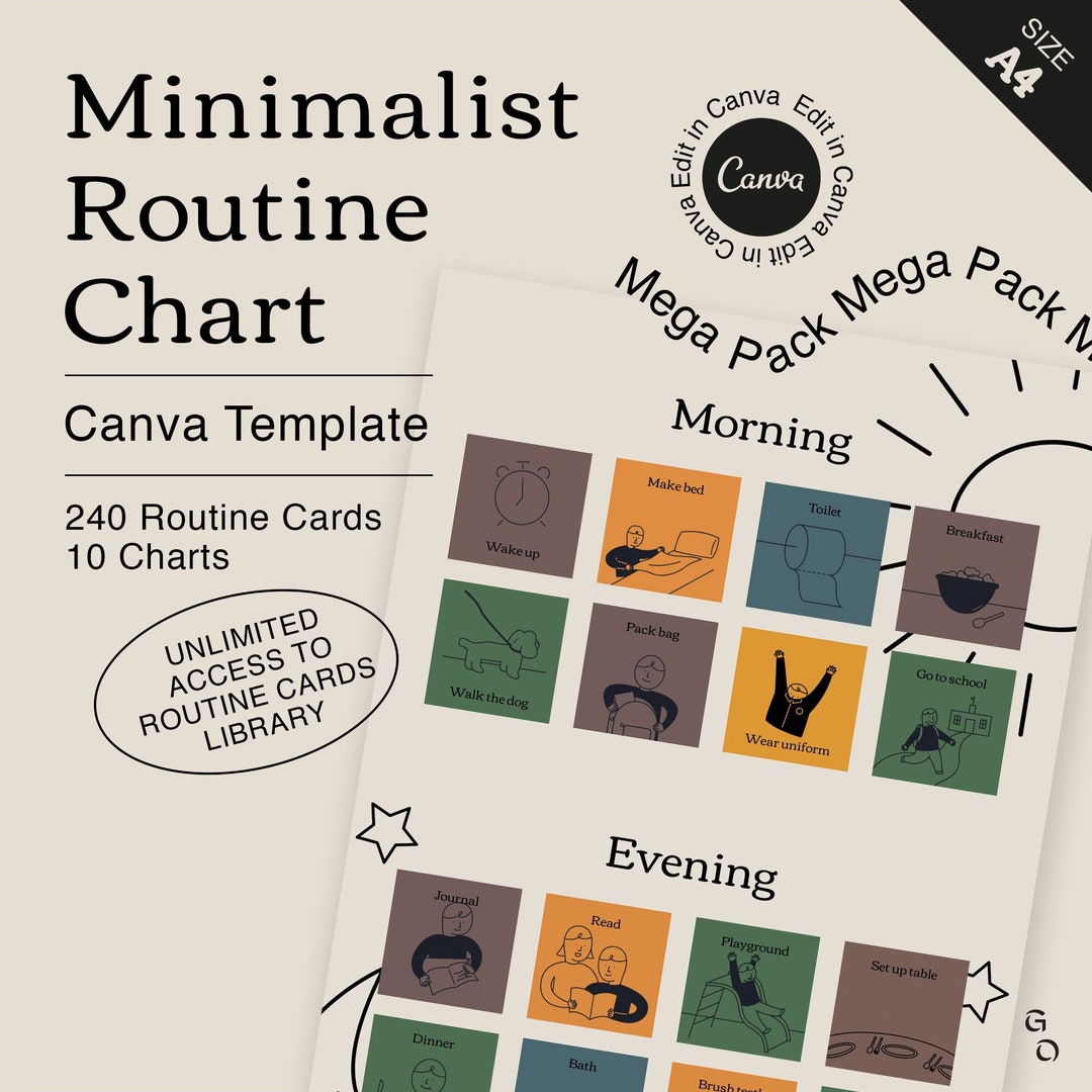 Canva Routine Chart Template A4 240 Custom Routine Cards 10 Etsy canva-routine-chart-template-a4-240-custom-routine-cards-10-etsy