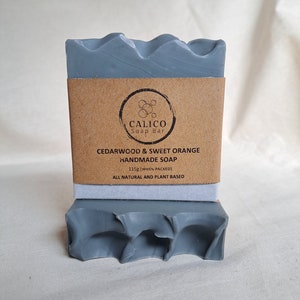 Cedarwood and Sweet Orange Cold Process Soap