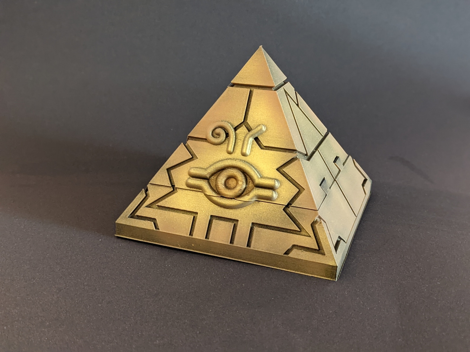 YuGiOh / Yugioh Millennium Puzzle Deck Box / 3D Printed / Etsy