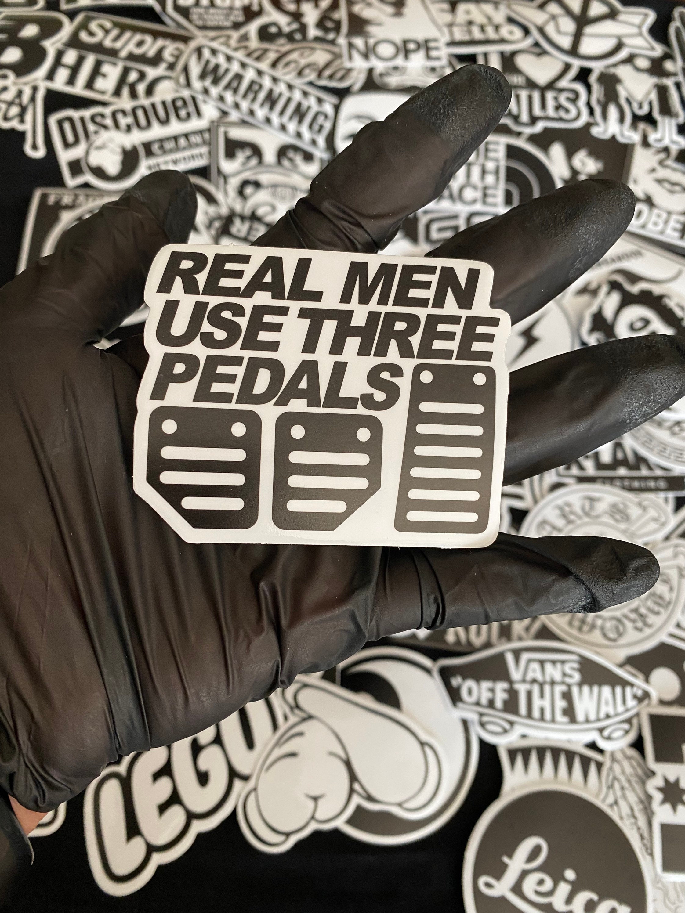 50pcs Black and White Transparent Sticker Pack For Laptop Etsy