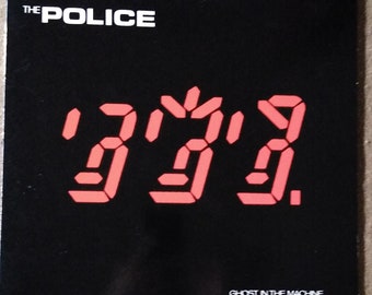 The Police - Ghost in the Machine 1981 Vinyl Album - Vintage Collectible