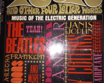 Rock Music of the Electric Generation 1968 issue paper bound Linda Eastman photographer wife of Paul MaCartney