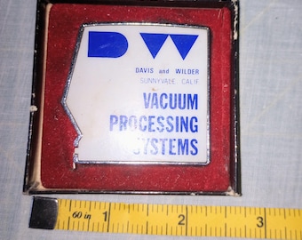 Vintage promotional tape measure from Sunnyvale, CA 1970's original owner