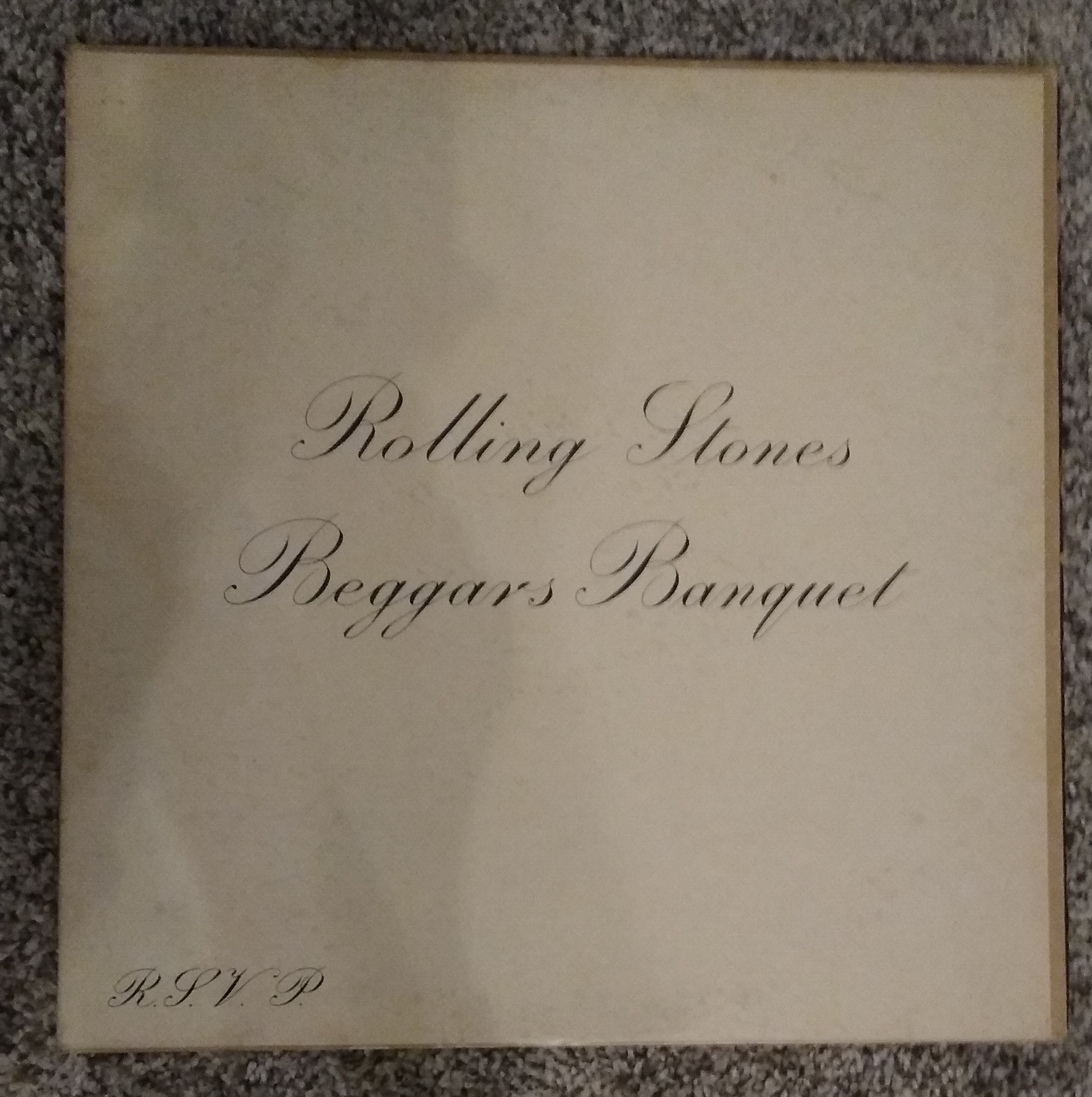 洋楽 Rolling Stones Beggars Banquet R.S.V.P. Vintage The Rolling Stones-Beggars Banquet R.S.V.P.-PS 539