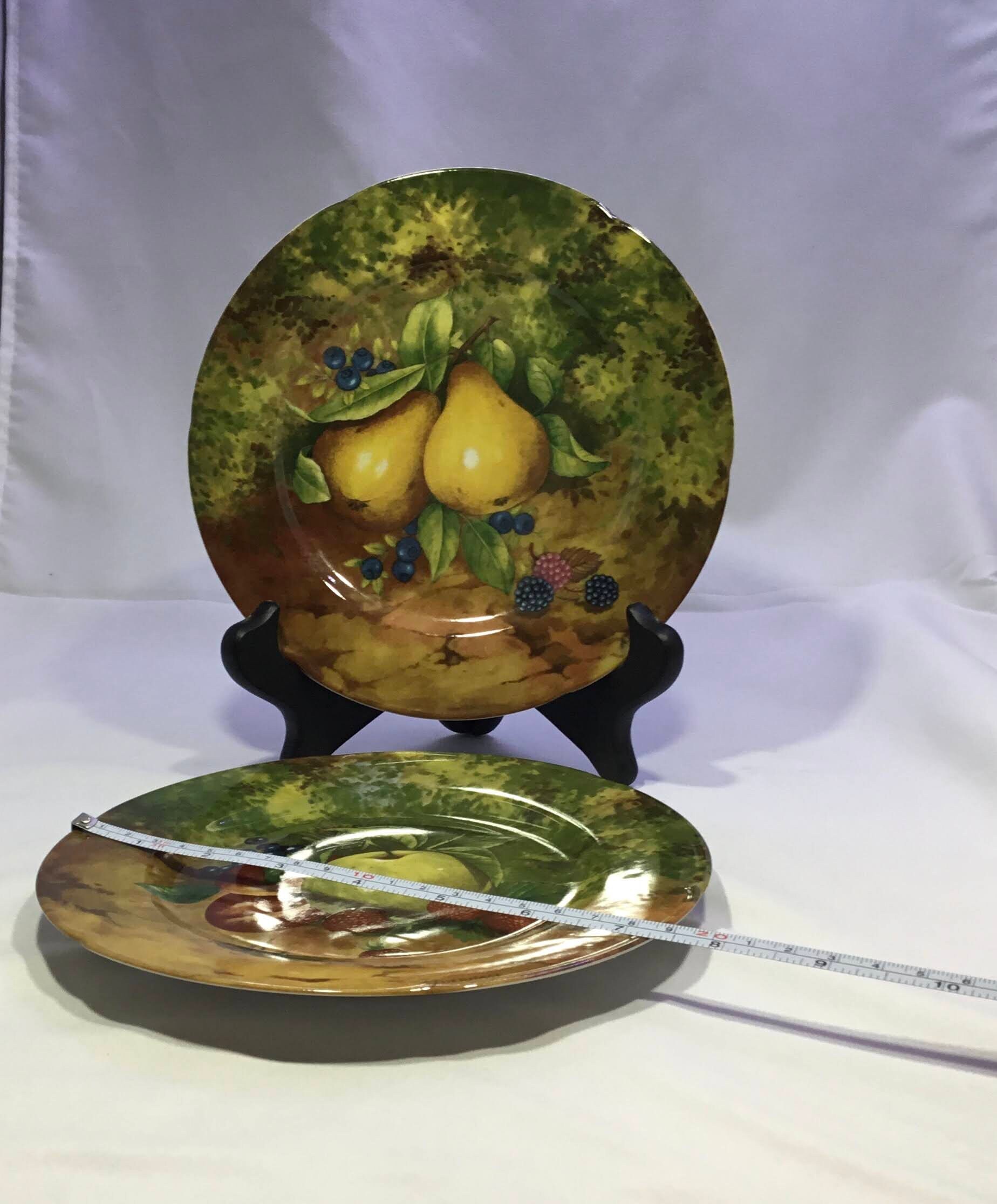 rochard limoges france plates fruit rochard limoges france plates fruit
