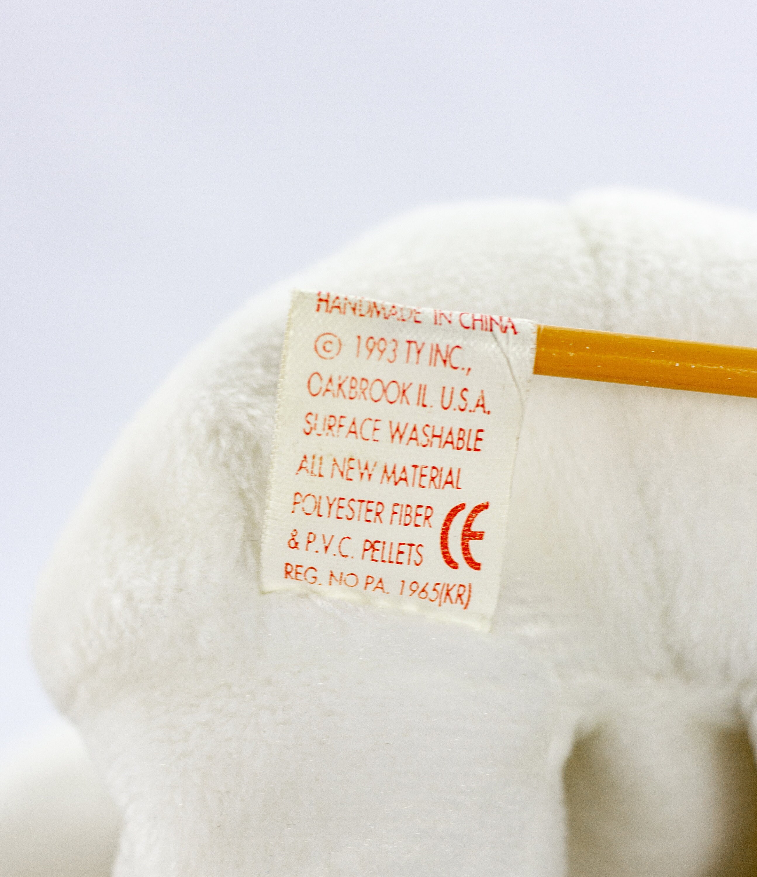 Rare Valentino the Beanie Baby with multiple errors Original | Etsy