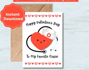 Valentine's Day Card for Nurse