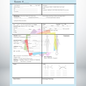 Nursing SBAR Bedside Report Sheet image 7