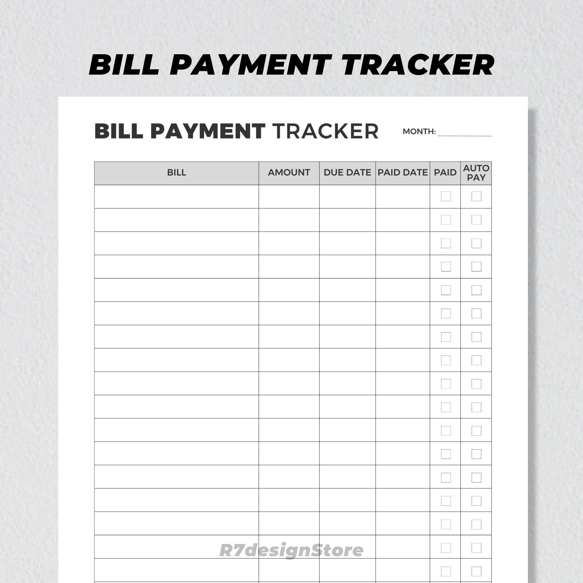 bill-payment-tracker-printable-monthly-bill-payment-checklist-expense-budget-planner-financial-organizer-template-a4-a5-us-letter-pdf-etsy for Bill Payment Template Free Printable Bill Payment Tracker Printable, Monthly Bill Payment Checklist, Expense Budget Planner, Financial Organizer Template, A4 A5 US Letter PDF - Etsy for Bill Payment Template Free Printable