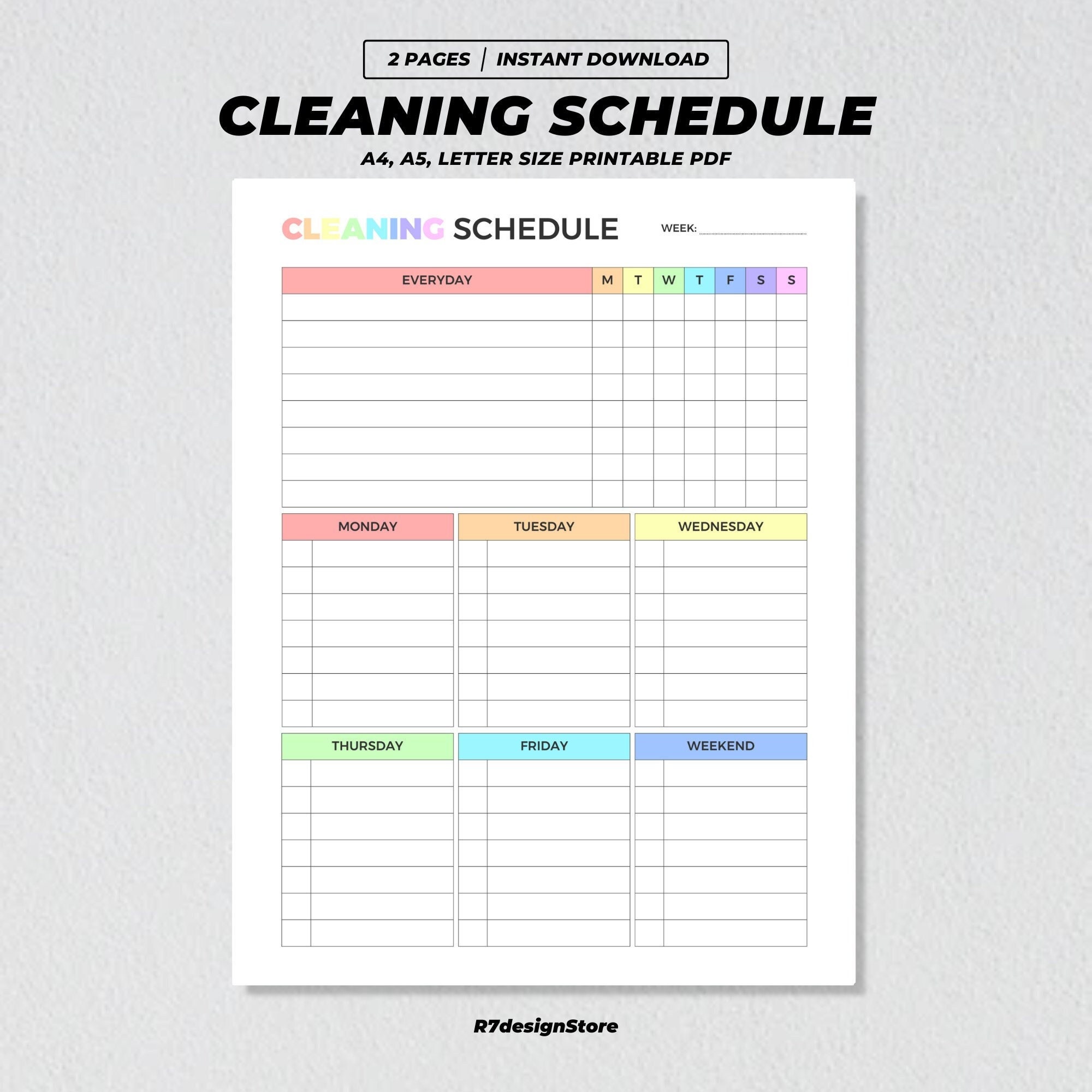 cleaning-schedule-printable-house-cleaning-planner-weekly-chores-checklist-household-cleaning-routine-template-a4-a5-us-letter-pdf-etsy