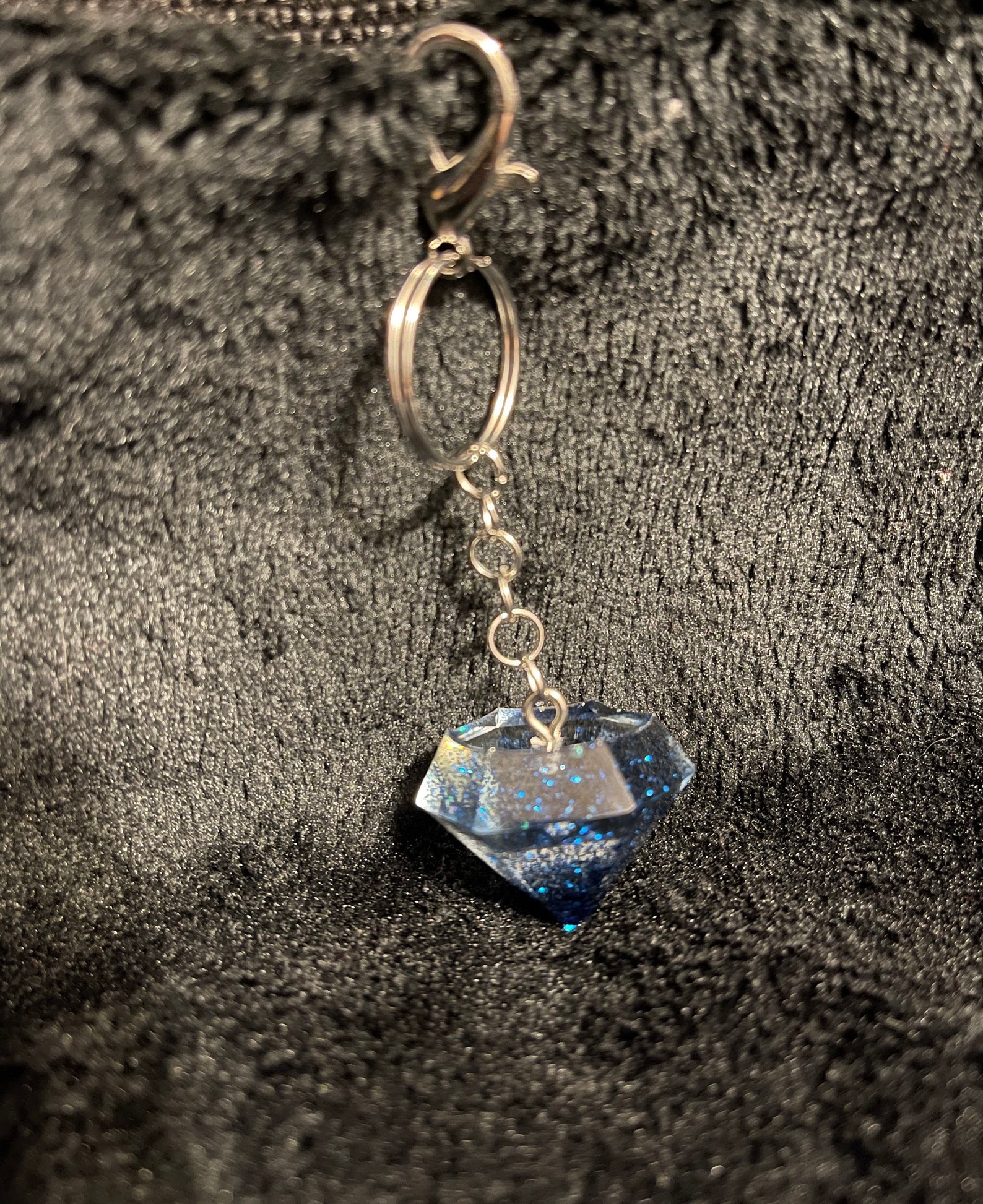 Diamond Keychain diamonds Keychain gifts accessories Etsy