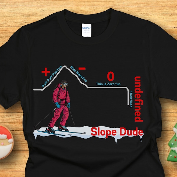 Slope Dude Undefined, Funny Math Shirt, Algebra shirt, Math Nerd Gift, Gift for Students, Math Teachers, Geek shirt, 2087DB