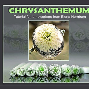 Chrysanthemums. Tutorial for lampworkers.