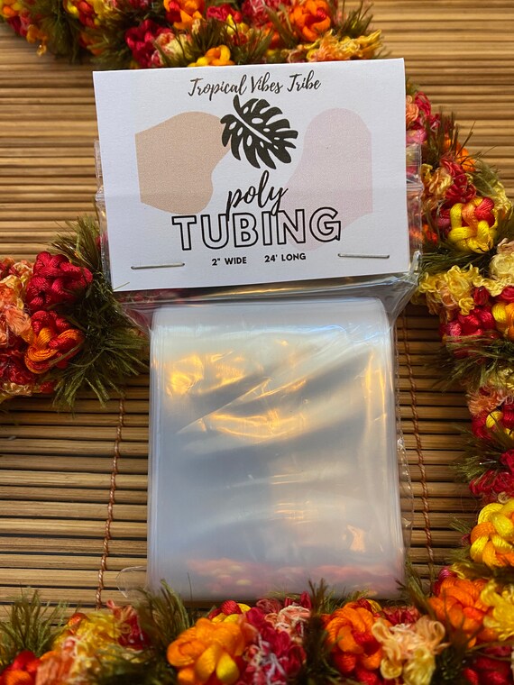 Hawaiian Candy Lei Clear Plastic Poly Tubing 2 DIY Kit Etsy