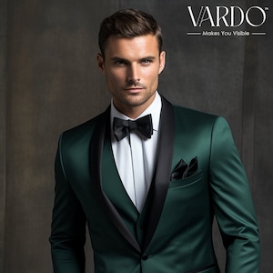 Buy Green Tuxedo Online In India Etsy India