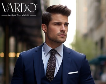 Navy Blue Three-piece Suit for Men for Every Occasion Tailored Fit, the  Rising Sun Store, Vardo 