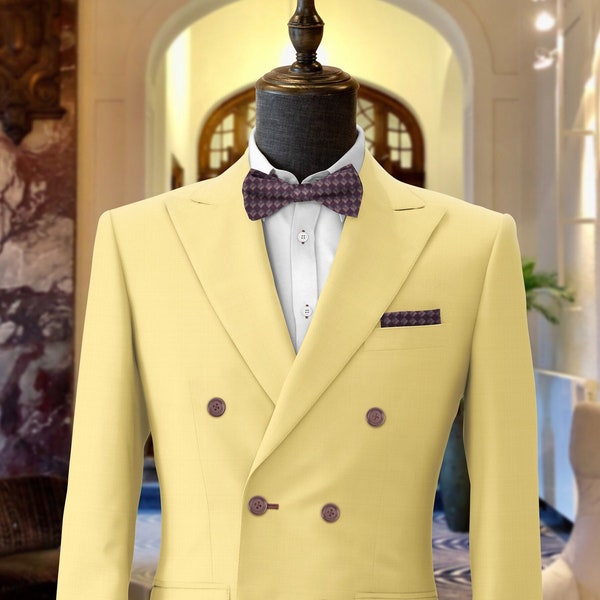 Yellow Suits Etsy