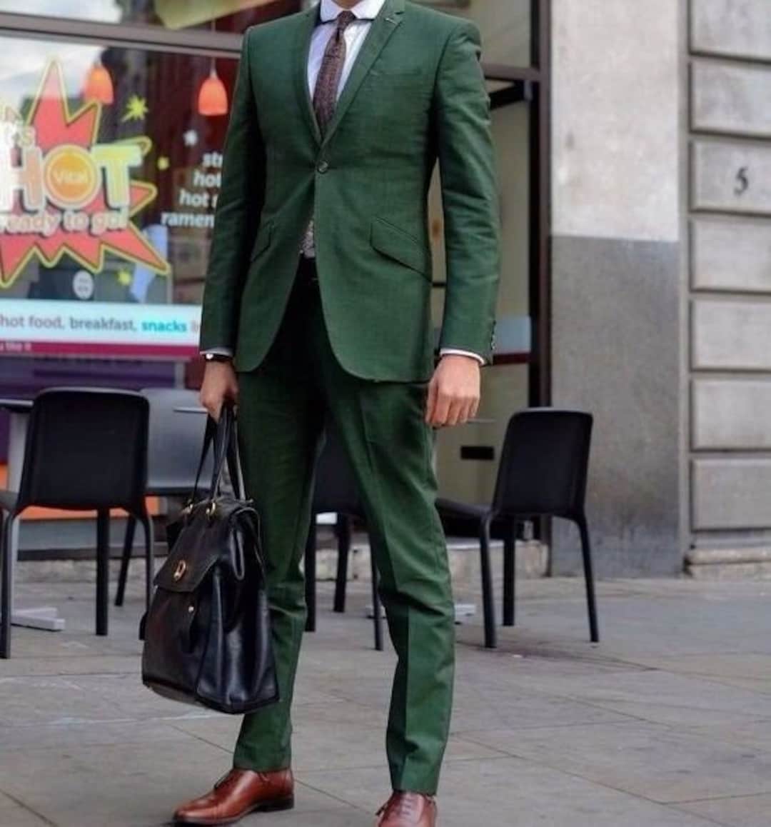 Suits for Men Men Suit Green Suit Groom Wear Suit 2 Piece Etsy
