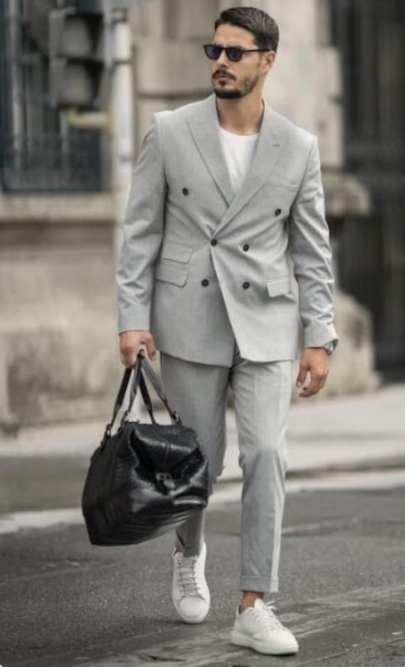 Formal attire for men hotsell gray