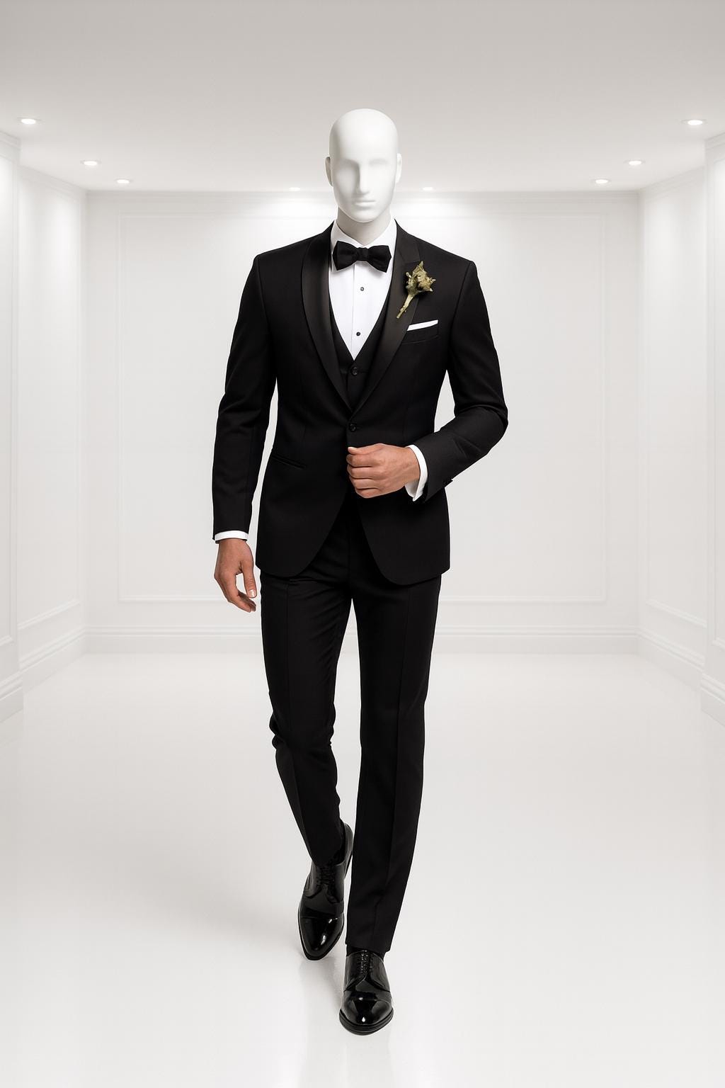 Giacca Uomo Classica Con Risvolti A Scialle - Vestibilità Aderente, 70% Poliestere 30% Cotone, Per Matrimoni E Eventi Eleganti - copertina