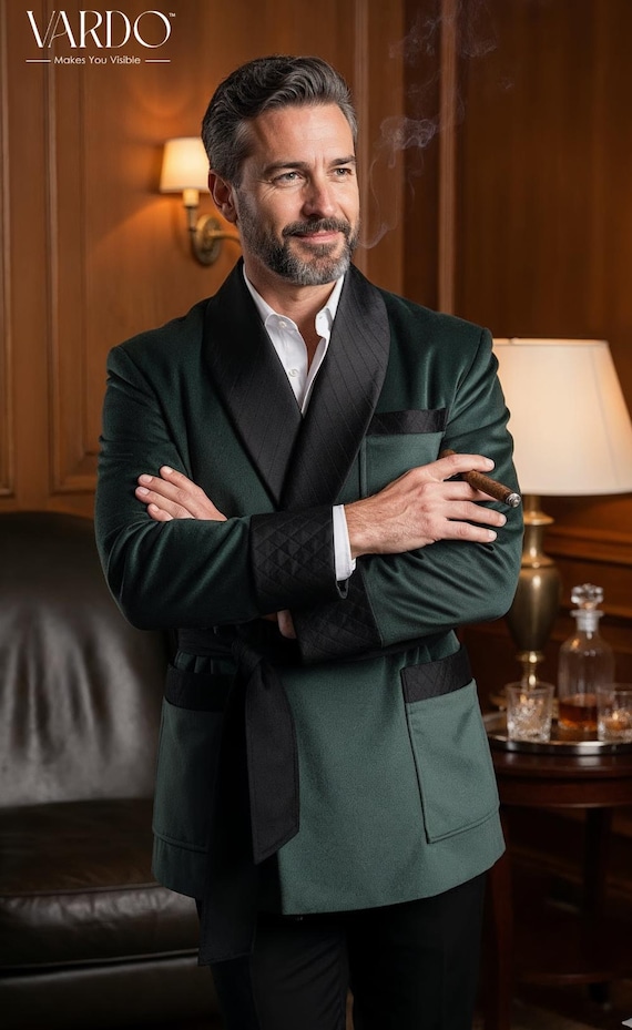 green velvet dress coat Green Velvet Tuxedo Jacket main image 1