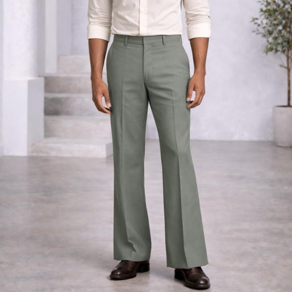 green dress trousers Sage Wide Leg Pants ArchiveSaleJan26