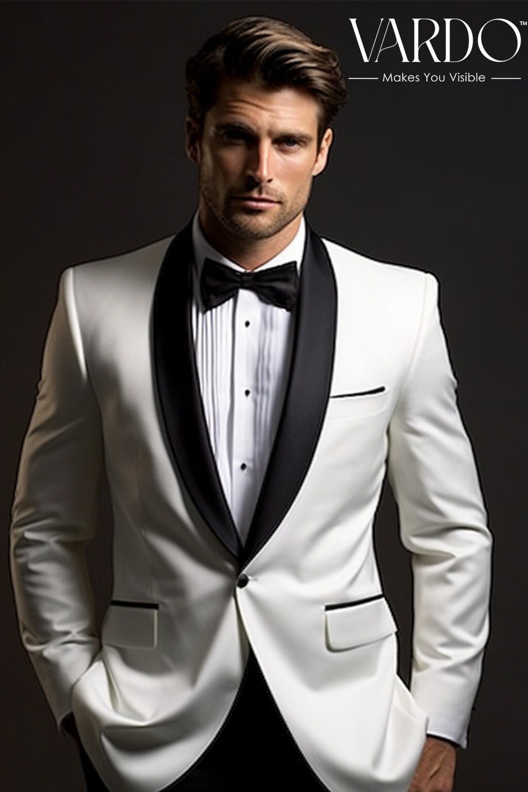 Esmoquin blanco new arrivals