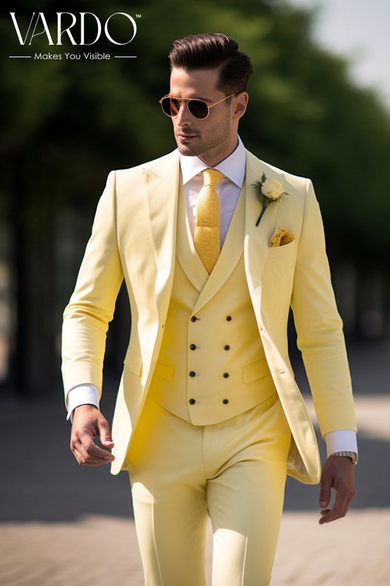 Yellow coat suit hotsell