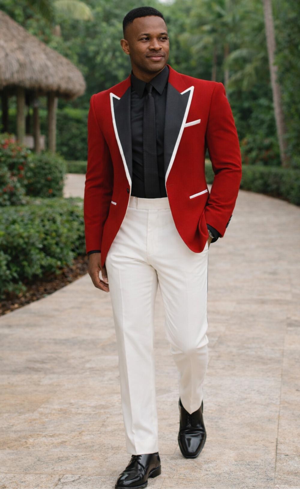 red blazer with white dress White Blazer - All Outerwear