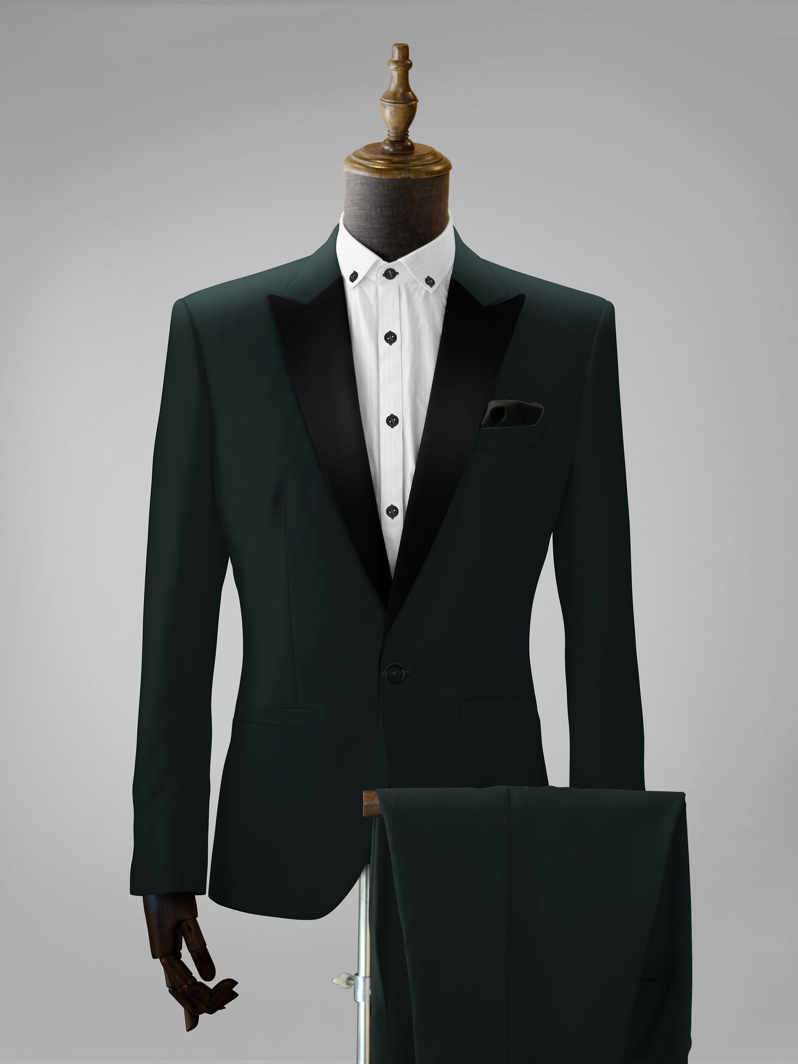 MEN SUITS Suits for Men Green Tuxedo Wedding Suit Dinner | Etsy
